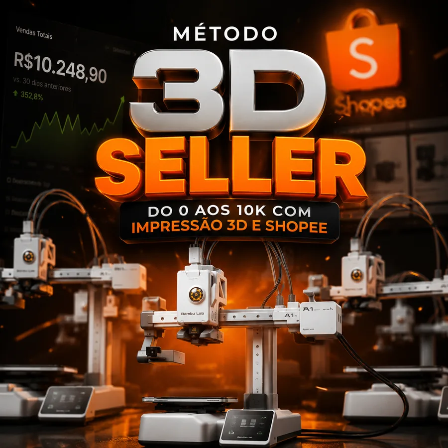 Método 3D Seller - Capa do curso